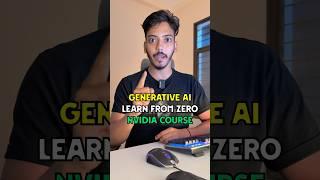 Start learning Generative AI  #shorts #pc