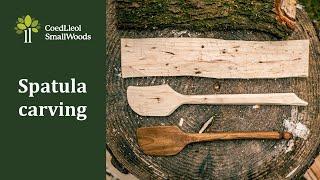 Spatula carving | Coed Lleol / Small Woods