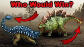 Ankylosaurus vs Stegosaurus - Who Wins This Dinosaur Fight?
