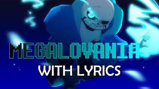 Megalovania [REMASTERED] With Lyrics - Undertale (2000 Subscriber Special)