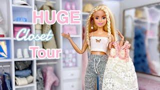 Emily’s Vlog: HUGE Closet Tour + Outfit Try Ons! Emily & Friends - Barbie Doll Videos