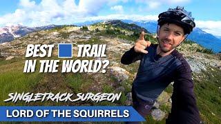 The Greatest Blue Trail I've Ever Ridden! | Lord of the Squirrels | Whistler, BC