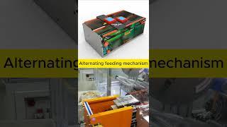 Alternating feeding mechanism #cad #mechanical #engineering #mechanism #solidworks #manufacturing