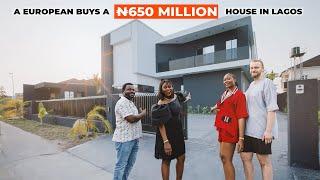 A European Tours a ₦650 Million ($383,000) 5-Bedroom Massive House in Lagos