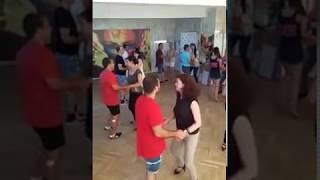 Урок по бачата в UN BESO Art & Dance Center  (Велико Търново, 2017)