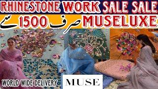 Museluxe Rhinestones || Designer Branded collection || Qurtaba Market Karachi