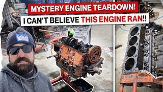 Free Small Block Chevy Engine!!! Except it's FAILED in a way I've never seen before! Is it Junk?!?