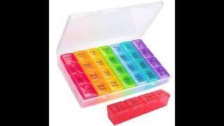 Weekly Pill Box Organizer