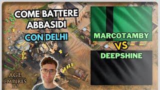 Come battere Abbasidi con Delhi : guida al feudal push perfetto ► Age of Empires IV ◄ Gameplay ITA