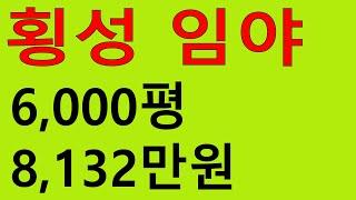 취소종료 강원도 횡성군 임야 6,000평 81,323,500원 [땅과함께경매공매]귀농,귀촌,귀산촌,자연인,임업인,산림경영,임업후계자,산약초,캠핑교회,제이머센터