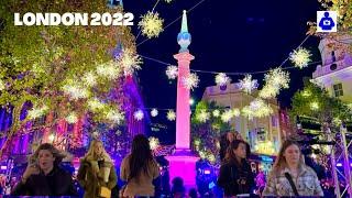 LONDON CHRISTMAS LIGHTS 2022  Switch on Seven Dials, Neal’s Yard to Covent Garden