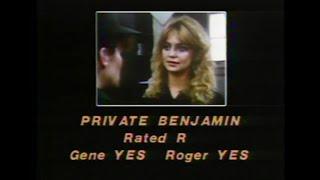 Private Benjamin (1980) movie review - Sneak Previews with Roger Ebert and Gene Siskel