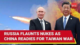 Putin's Nukes Roar In Asia-Pacific As China Jets, Warships Encircle Taiwan; U.S. Stunned | Watch