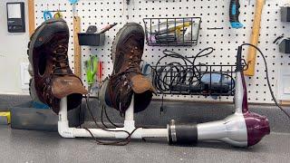 EASY and FAST Hiking Boot Cleaning - Bissell Steamshot and LA's Totally Awesome