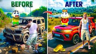 Franklin and Shinchan With Super Indian Car GTA 5 | Mr Surya Gaming