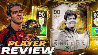 90 ULTIMATE SUCCESSION ICON KAKA PLAYER REVIEW - EA FC 25 ULTIMATE TEAM