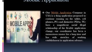 Mobile application development company in USA