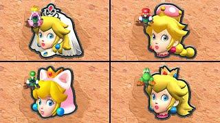 Mario Party Series - Peach Wins By Pure Skill ( Peach Beat Mario, Luigi, Yoshi)