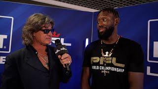 Dilano Taylor Backstage Interview Following Massive Win over Rory MacDonald