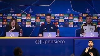 Conferenza stampa THIAGO MOTTA PERIN pre Juve-Stoccarda: "Sono tutti titolari, non tutti uguali..."