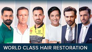 World Class Hair Restoration by Dr. Nasir Rashid President Hair Club Pakistan.