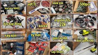 LED NHẬT - ẤM INOX - Pin AA - dây đồng kẹp bình - vợt muỗi thanh lý và nhiều SP khác ...0906.399.207