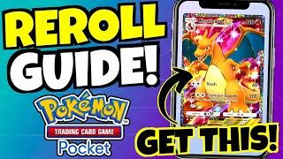 *10 FREE PACK* REROLL GUIDE!!! [Pokemon TCG Pocket]