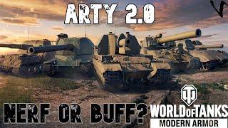 Is Arty 2.0 Really A Nerf?: WoT Console - World of Tanks Modern Armor