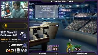 S@X 3/20/17 - Satoshi (Squirtle) vs Goode (Sonic) - Losers Bracket