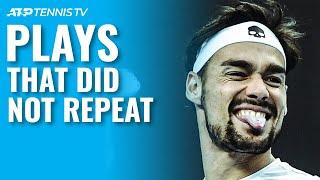 Tennis Plays That Did Not Repeat 