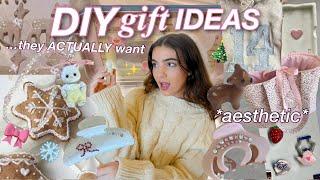 DIY HOLIDAY GIFTS people will ACTUALLY want! ️ Winter hobbies you can do when you're bored!