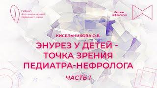 06.10.24 18:30 Энурез у детей – точка зрения педиатра-нефролога. Часть 1