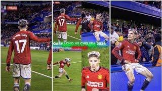 Garnacho Vs Chelsea 2024 / RARE CLIPS ● SCENEPACK 4K ( With AE CC and TOPAZ )