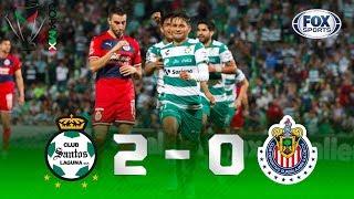 Santos Laguna - Guadalajara [2-0] | GOLES | Jornada 7 Grupo G | Copa MX