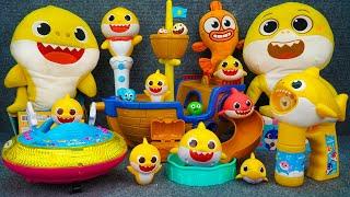 105 Minutes BABY SHARK  Unboxing Baby Shark Toys Collection Playset (ASMR)