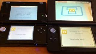 Nintendo 3DS to 3DS XL System Transfer Process