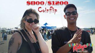 INSANE COIN FLIPS AND CASH OUTS AT KOBEYS SWAP MEET !! (part 1)