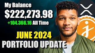 HUGE GAINS!!! Here Is My Entire $222,273 98 #Crypto Portfolio!!! (June 2024 Update)