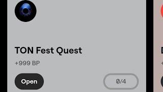 Blum TON Fest Quest || Blum new task || Blum TON Fest Quest || TON Fest Quest || #shorts #telegram