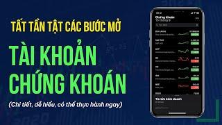 CÁCH MỞ TÀI KHOẢN CHỨNG KHOÁN - Hướng dẫn từ A-Z cho người mới bắt đầu | Intelligent Money Podcast