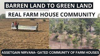 Real Farm Houses in Hyderabad- How we Planted 2000 Tress- Hyderabad Real Estate- How to Plant a Tree