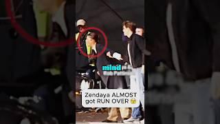 Zendaya Almost got RUN OVER by a CAR 🫣