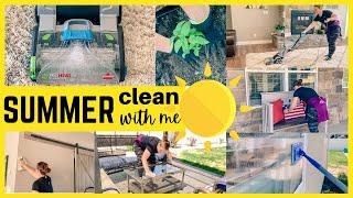 *NEW* SUMMER CLEAN WITH ME // CLEANING MOTIVATION