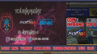 KOFXV Tournament N. America El INFIERNO #4 CDM weekly Event.