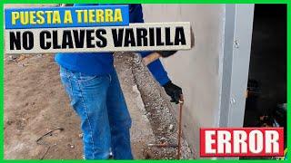 COMO INSTALAR PUESTA a TIERRA FISICA para CASA en 8 Pasos │ 5 Errores a Evitar│CURSO Paso a Paso