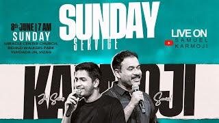 #sundayservice | #live | 7 A.M | Samuel Karmoji | Joel Suhas | Miracle Center Vizag | 8th June 2025