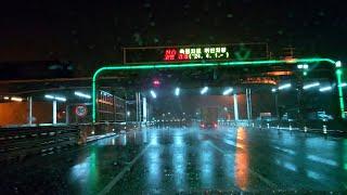 [24/7]  Endless Rain Driving, ASMR Sounds for Relaxation, Sleeping, Insomnia. Rain and Thunderstorm