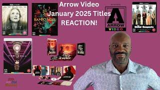 Arrow Video January 2025 Titles REACTION!