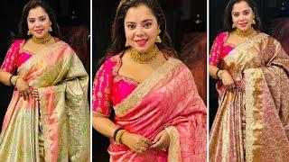Gulmohar Saree Live|| Exclusive Kanjivaram Special Sale|| Booking No 7003784526 #gulmohar #saree