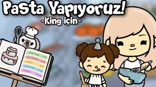 King'in doğum günü için pasta hazırladık! ~Millie & Prudence~ Toca Life World Türkçe